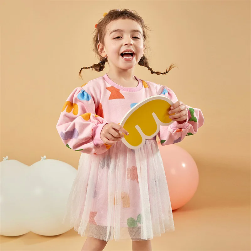 Baby Girls Full Sleeve Dresses 100% Cotton Gauze Patchwork Pink Princess Clothes 2022 Autumn Leisure Printed 18M 7Y Kids Wear
Baby Girls Full Sleeve Dresses 100% Cotton Gauze Patchwork Pink Princess Clothes 2022 Autumn Leisure Printed 18M 7Y Kids Wear