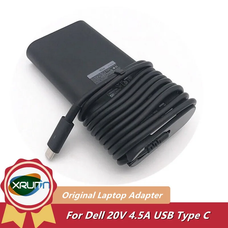 Original 20V 4.5A 90W USB-C Type-C AC Power Adapter Charger For Dell Latitude 7400 7410 7320 7389 35619420 9430 2-in-1 LA90PM170 
Original 20V 4.5A 90W USB-C Type-C AC Power Adapter Charger For Dell Latitude 7400 7410 7320 7389 35619420 9430 2-in-1 LA90PM170