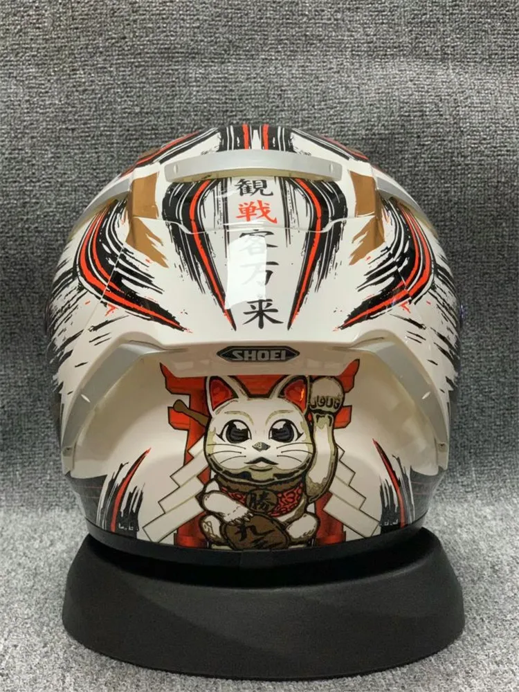 SHOEI Capacete Full Face, X-Spirit III, Maneki-Neko Generation, X-Fourteen, Corrida Esportiva, Equipamento de Motocicleta, X14
SHOEI Capacete Full Face, X-Spirit III, Maneki-Neko Generation, X-Fourteen, Corrida Esportiva, Equipamento de Motocicleta, X14
