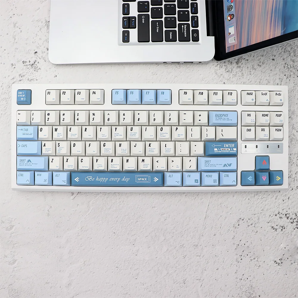 136 Key Programmer theme PBT Keycap Cherry profile Keycap Dye Sublimation With ISO Enter Key For MX Switch Mechanical Keyboards
136 Key Programmer theme PBT Keycap Cherry profile Keycap Dye Sublimation With ISO Enter Key For MX Switch Mechanical Keyboards