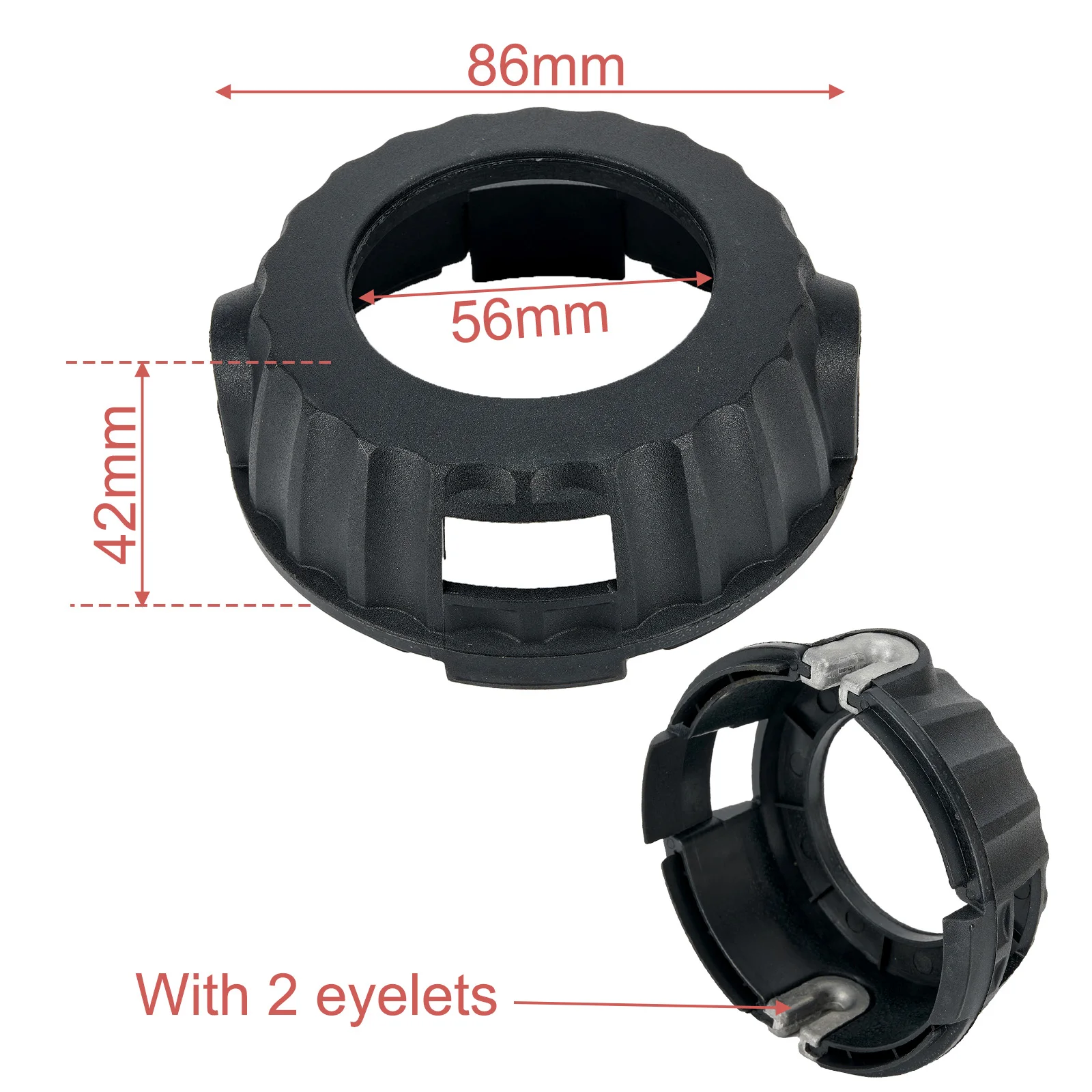 1pc Strimmer Head Trimmer Head Cover With 2 Eyelets For McCulloch B26Ps T26Cs MT260CLS Cabrio 246/2 Outdoor Power Equipment
1pc Strimmer Head Trimmer Head Cover With 2 Eyelets For McCulloch B26Ps T26Cs MT260CLS Cabrio 246/2 Outdoor Power Equipment
