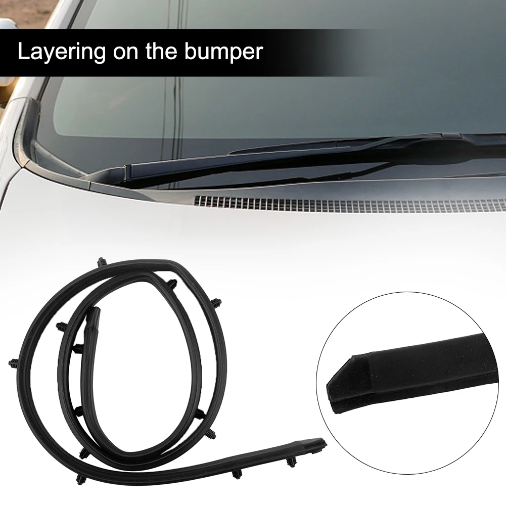 Front Bumper Seal Strip Hood Molding Trim Edge Protector Fit For KIA 86357-2T000 Edge Protector Rubber 119.5cm
Front Bumper Seal Strip Hood Molding Trim Edge Protector Fit For KIA 86357-2T000 Edge Protector Rubber 119.5cm