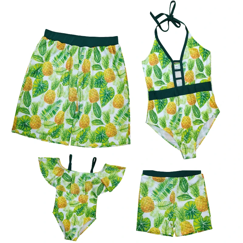 2023 Pineapple Family Matching Swimsuits Outfits One-Piece Mother Daughter Swimwear Mommy and Me Clothes Father Son Swim Shorts
2023 Pineapple Family Matching Swimsuits Outfits One-Piece Mother Daughter Swimwear Mommy and Me Clothes Father Son Swim Shorts