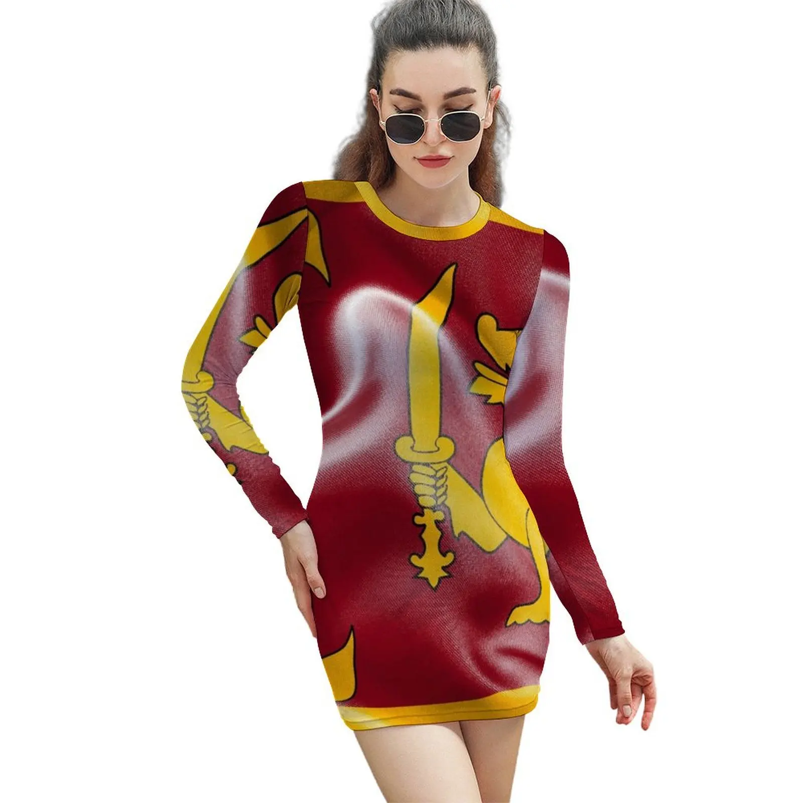 Sri Lanka Flag Long-Sleeved Sheath Dress long dresses for women summer dress korean women elegant guest wedding dress
Sri Lanka Flag Long-Sleeved Sheath Dress long dresses for women summer dress korean women elegant guest wedding dress