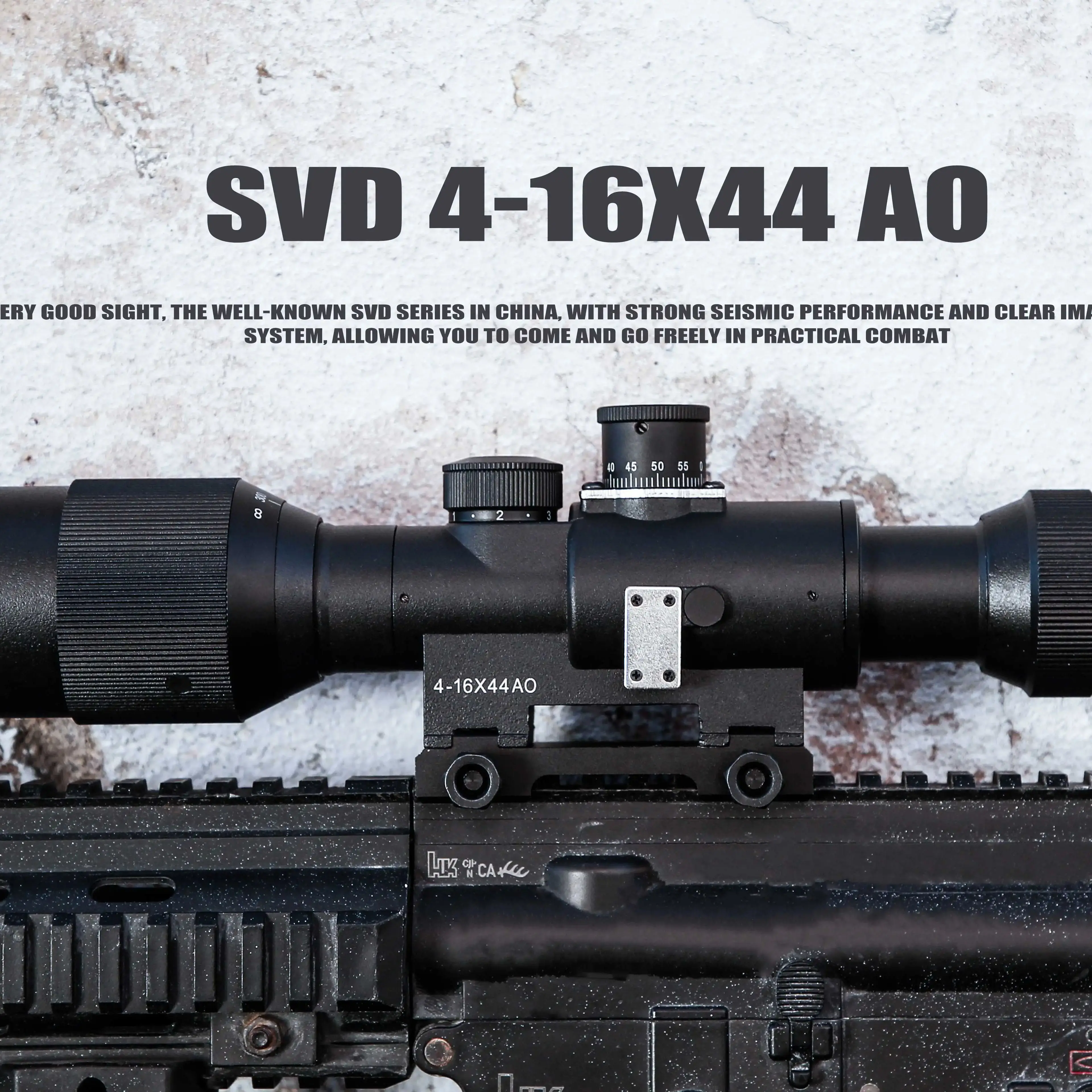 

SVD 4-16x44 AO Type Riflescope SVD Sniper Rifle Series AK Rifle Scope for Hunting Sight For SVD