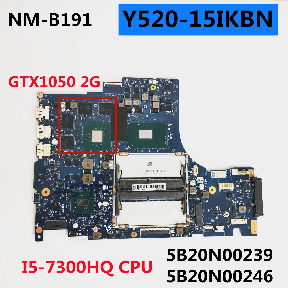 Материнская плата для ноутбука Lenovo Legion Y520-15IKBN RAM4G GTX1050, графическая карта 4G DY512
Материнская плата для ноутбука Lenovo Legion Y520-15IKBN RAM4G GTX1050, графическая карта 4G DY512