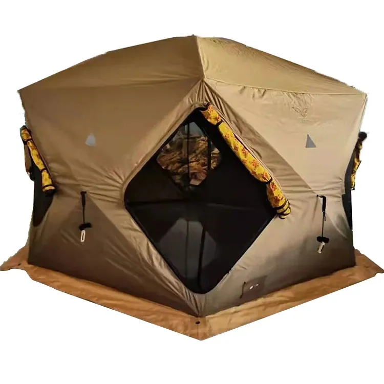 Outdoor Travel Waterproof Sunscreen Polygon Middle Eastern 6 Person Glamping Tent
Outdoor Travel Waterproof Sunscreen Polygon Middle Eastern 6 Person Glamping Tent