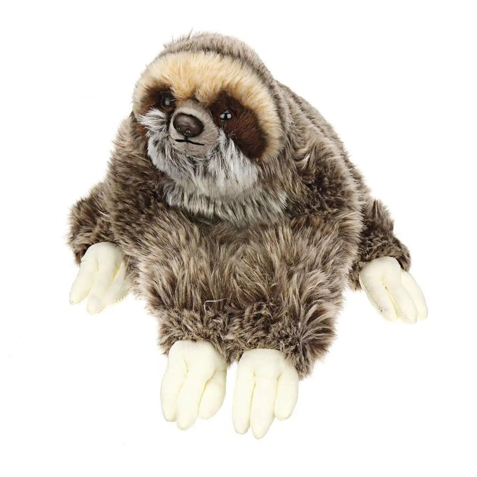 

New 35cm Simulation Sloth Plush Toy Soft Stuffed Animal Three Toy Doll Lifelike Critters Arm Sloth Gift Children Long Toed K2V2