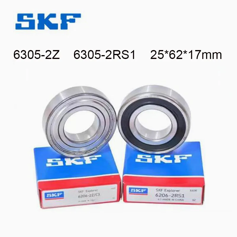 SKF Sweden Origin Bearing 2PCS 6305-2Z 6305-2RS1 Bearing ABEC-9 25*62*17mm Deep Groove 6305Z High Speed Ball Bearings 6305 2RS1
SKF Sweden Origin Bearing 2PCS 6305-2Z 6305-2RS1 Bearing ABEC-9 25*62*17mm Deep Groove 6305Z High Speed Ball Bearings 6305 2RS1