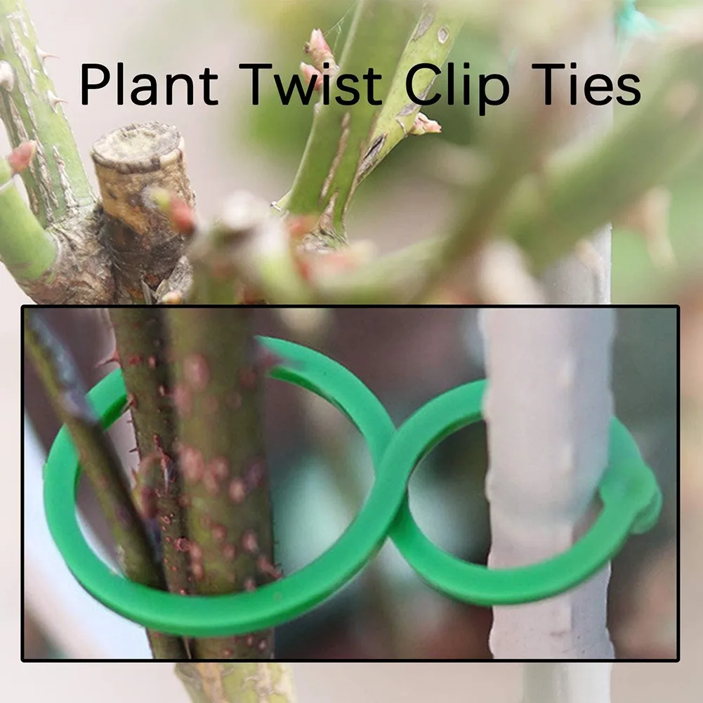 30pcs Garden Ring Tie Clips Plant Support Ties Flower Supports Greenhouse For Flowers Vegetables Plant Care Accessories
30pcs Garden Ring Tie Clips Plant Support Ties Flower Supports Greenhouse For Flowers Vegetables Plant Care Accessories
