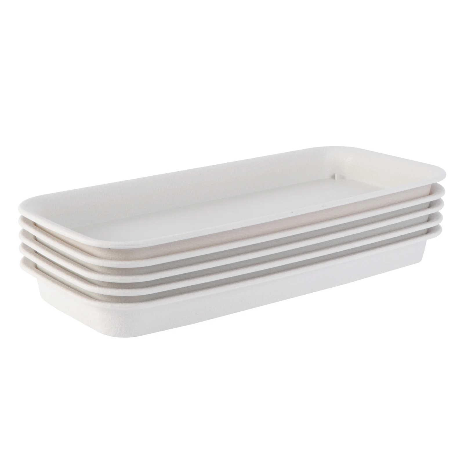 5 Pcs Flower Pots Tray Rectangular Beige Plant Perlite for Plants Houseplants Rectangle The Dish Extra Small
5 Pcs Flower Pots Tray Rectangular Beige Plant Perlite for Plants Houseplants Rectangle The Dish Extra Small