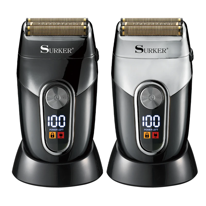 Electric Shaver for Men Twin Blade Waterproof Reciprocating Cordless Razor USB Rechargeable Shaving Machine Barber Trimmer
Electric Shaver for Men Twin Blade Waterproof Reciprocating Cordless Razor USB Rechargeable Shaving Machine Barber Trimmer