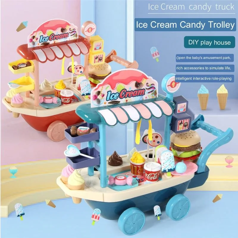 Детский игровой домик Yi Hui игрушки для мороженого реально машина имитация мини конфеты мороженое тележка игрушки для мальчиков и девочек набор 
Детский игровой домик Yi Hui игрушки для мороженого реально машина имитация мини конфеты мороженое тележка игрушки для мальчиков и девочек набор
