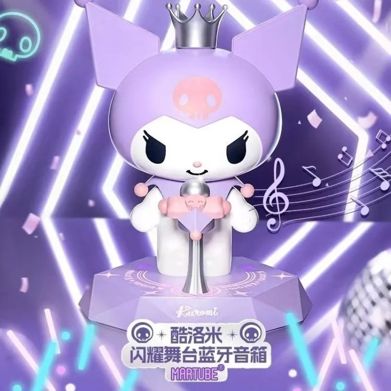 

Sanrio Kuromi Speaker Kawaii Anime Cartoon Kuromi Doll Toys Stage Stars Bluetooth Speaker Kawaii Soundbox Christmas Girls Gifts