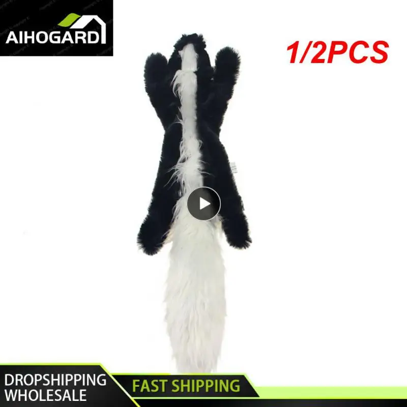 1/2PCS Funny Simulated Animal No Stuffing Dog Toy with Squeakers Durable Stuffingless Plush Squeaky Dog Chew Toy Crinkle Pet
1/2PCS Funny Simulated Animal No Stuffing Dog Toy with Squeakers Durable Stuffingless Plush Squeaky Dog Chew Toy Crinkle Pet