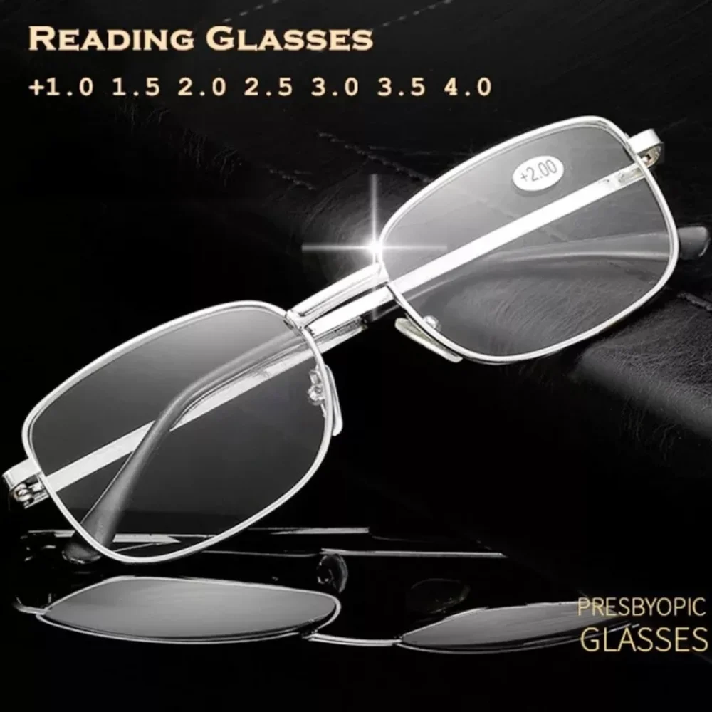 FG Unisex Metal Frame Reading Glasses Square Frame Reading Glasses With Grade +1.0 to +4.0
FG Unisex Metal Frame Reading Glasses Square Frame Reading Glasses With Grade +1.0 to +4.0