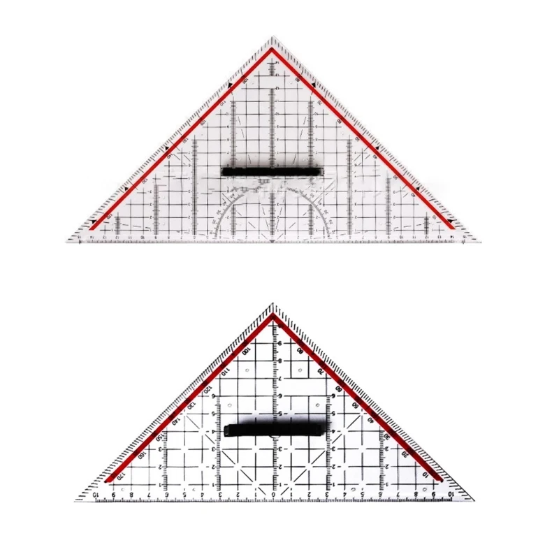 30cm Plastic Protractor Transparent Set Square with Handle Geometrys Math Tool Office School Supplies
30cm Plastic Protractor Transparent Set Square with Handle Geometrys Math Tool Office School Supplies