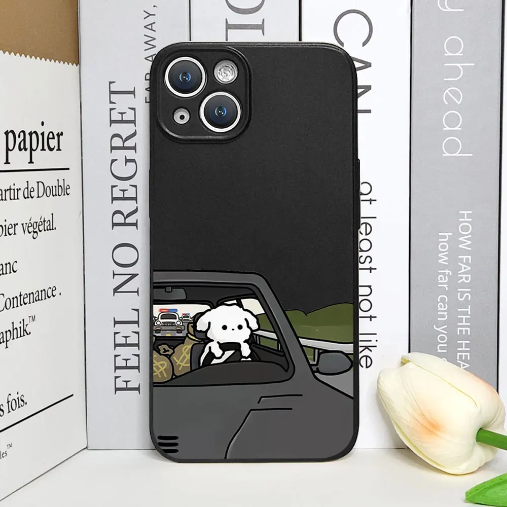Funny Cartoon Dog Couple Phone Case for Iphone 16 15 13 12 11 Pro Mini XS MAX X Cover for Iphone 14 7 8 Plus Silicone Soft Funda Funny Cartoon Dog Couple Phone Case for Iphone 16 15 13 12 11 Pro Mini XS MAX X Cover for Iphone 14 7 8 Plus Silicone Soft Funda