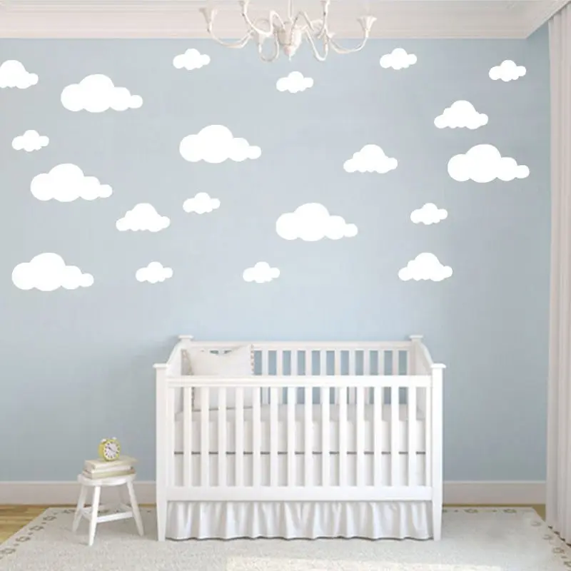Nordic Cloud Wall Sticker PVC Removable Children's Room Baby Kindergarten Ceiling Decoration Posters Household Decor Wallpaper
Nordic Cloud Wall Sticker PVC Removable Children's Room Baby Kindergarten Ceiling Decoration Posters Household Decor Wallpaper