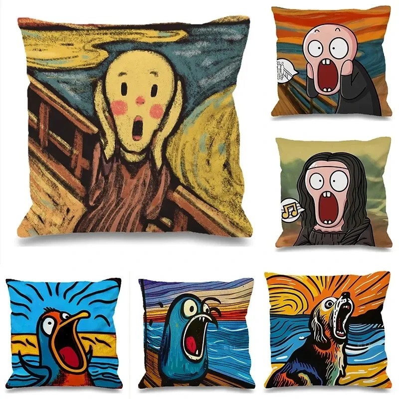 Cartoon Character Animal Surprised Expression Funny Print Decoration Office Decoration Cushion Cover Home Pillowcase Square
Cartoon Character Animal Surprised Expression Funny Print Decoration Office Decoration Cushion Cover Home Pillowcase Square