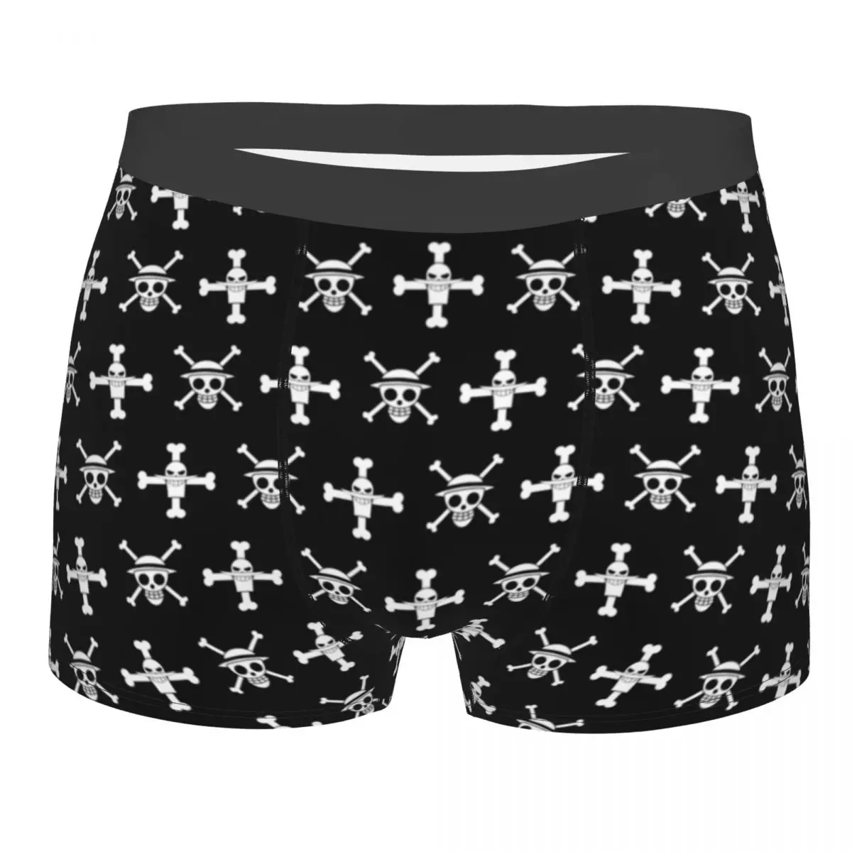 Male Fashion One Piece Skull Underwear Japanese Anime Manga Boxer Briefs Stretch Shorts Panties Underpants
Male Fashion One Piece Skull Underwear Japanese Anime Manga Boxer Briefs Stretch Shorts Panties Underpants