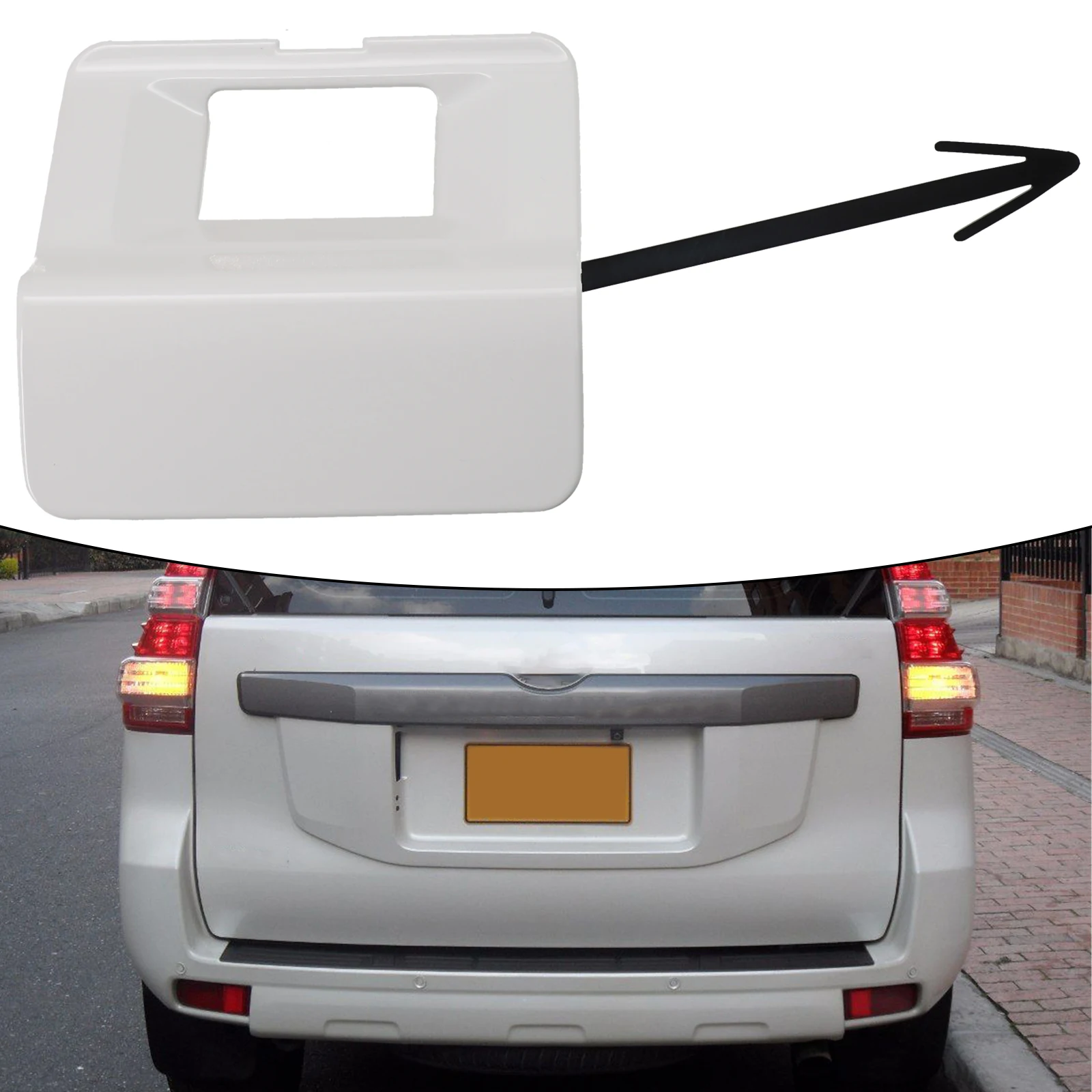 1pc Tailgate Spare Wheel Camera Cover For Toyota For 150 09-22 White Plug-and-play Car Trunk Lids Part
1pc Tailgate Spare Wheel Camera Cover For Toyota For 150 09-22 White Plug-and-play Car Trunk Lids Part