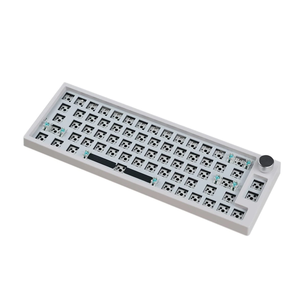 

Mathew Tech MK66 Pro Gasket Mechanical Keyboard Kit 65 Percent Hot-swappable 3-mode Lubed Stab,RGB Light,South Facing LED