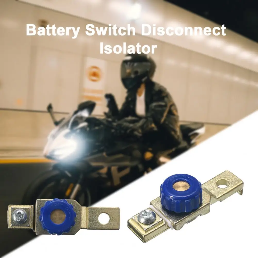 

Universal Battery Disconnect Isolator DC12V 80A Anti-leakage Car Battery Terminal Link Quick Cut-off Switch Motorcycle Accessori