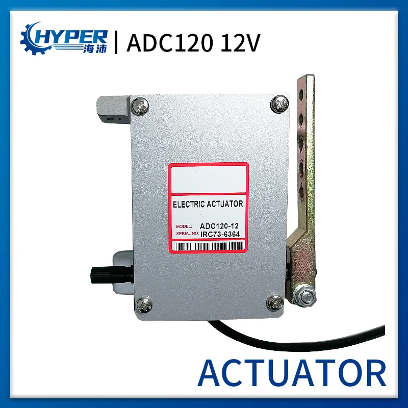 

ADC120 Generator Parts Fuel Pump Actuator For Diesel Generator ADC-120 12V/24V Engine Electronic Parts Excavator parts