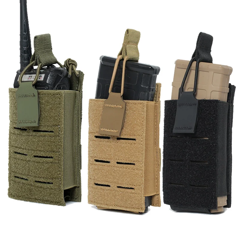 Тактический футляр для хранения 5,56 мм для M4 M16 AR15 AK Molle, лазерная резка, магнитный держатель, универсальный футляр для раций, Охотничья сумка для радио
Тактический футляр для хранения 5,56 мм для M4 M16 AR15 AK Molle, лазерная резка, магнитный держатель, универсальный футляр для раций, Охотничья сумка для радио