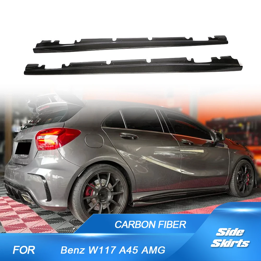 Боковые удлинители для Benz W117 A45AMG CLA250 CLA45AMG 2013-2018, из углеродного волокна 
Боковые удлинители для Benz W117 A45AMG CLA250 CLA45AMG 2013-2018, из углеродного волокна