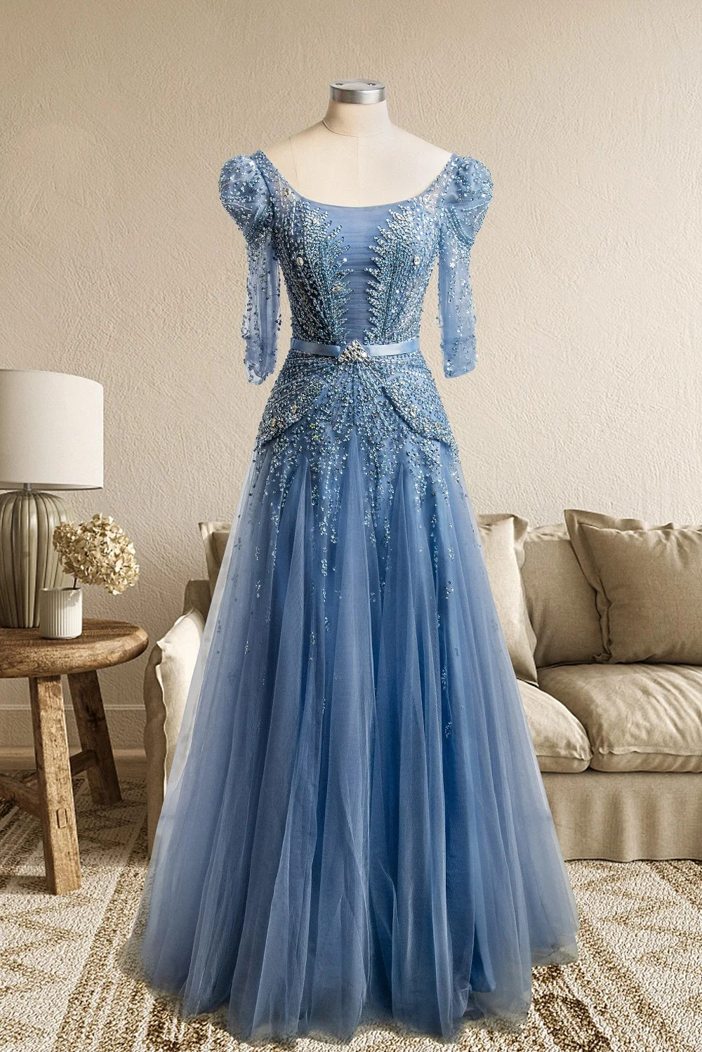 Elegant Blue Midi Evening Dress With Sleeves 2023 Luxury Dubai Muslim Ankle Length Arabic Short Wedding Formal Party Gowns
Elegant Blue Midi Evening Dress With Sleeves 2023 Luxury Dubai Muslim Ankle Length Arabic Short Wedding Formal Party Gowns