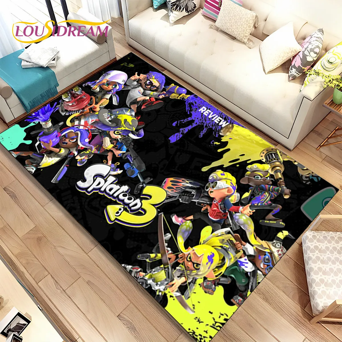 Cartoon Games S-Splatoon Gamers Area Rug,Carpet Rug for Living Room Bedroom Sofa Doormat Decoration,Kid Play Non-slip Floor Mat
Cartoon Games S-Splatoon Gamers Area Rug,Carpet Rug for Living Room Bedroom Sofa Doormat Decoration,Kid Play Non-slip Floor Mat