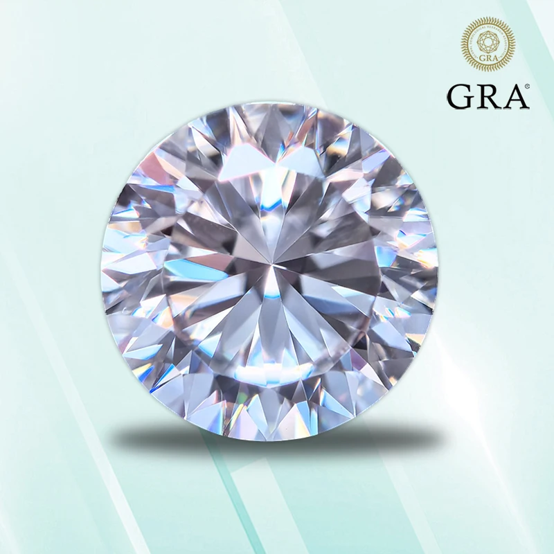Moissanite Stone Round Shape Constellation Cut White Color Charm Beads for DIY Jewelry Making Rings Selectable GRA Certificate
Moissanite Stone Round Shape Constellation Cut White Color Charm Beads for DIY Jewelry Making Rings Selectable GRA Certificate