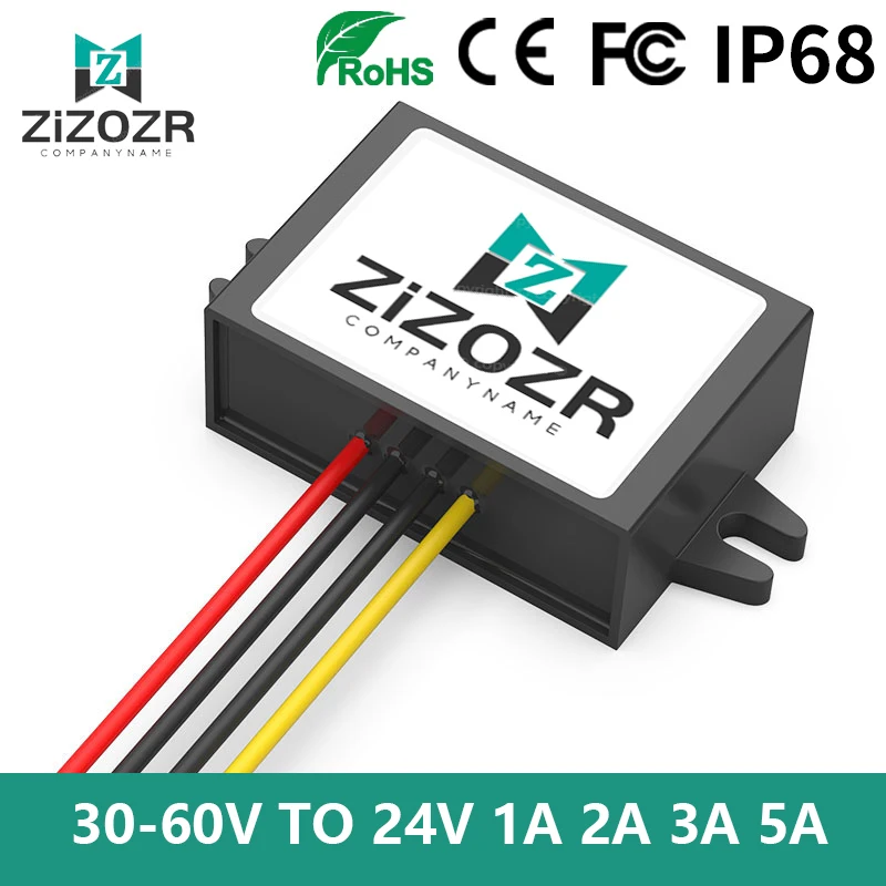 

30-60V 48V To 24V 1A 2A 3A 5A Buck Power Converter DC Voltage Regulator Reducer Step-Down Module For Electric Scooter & Camera