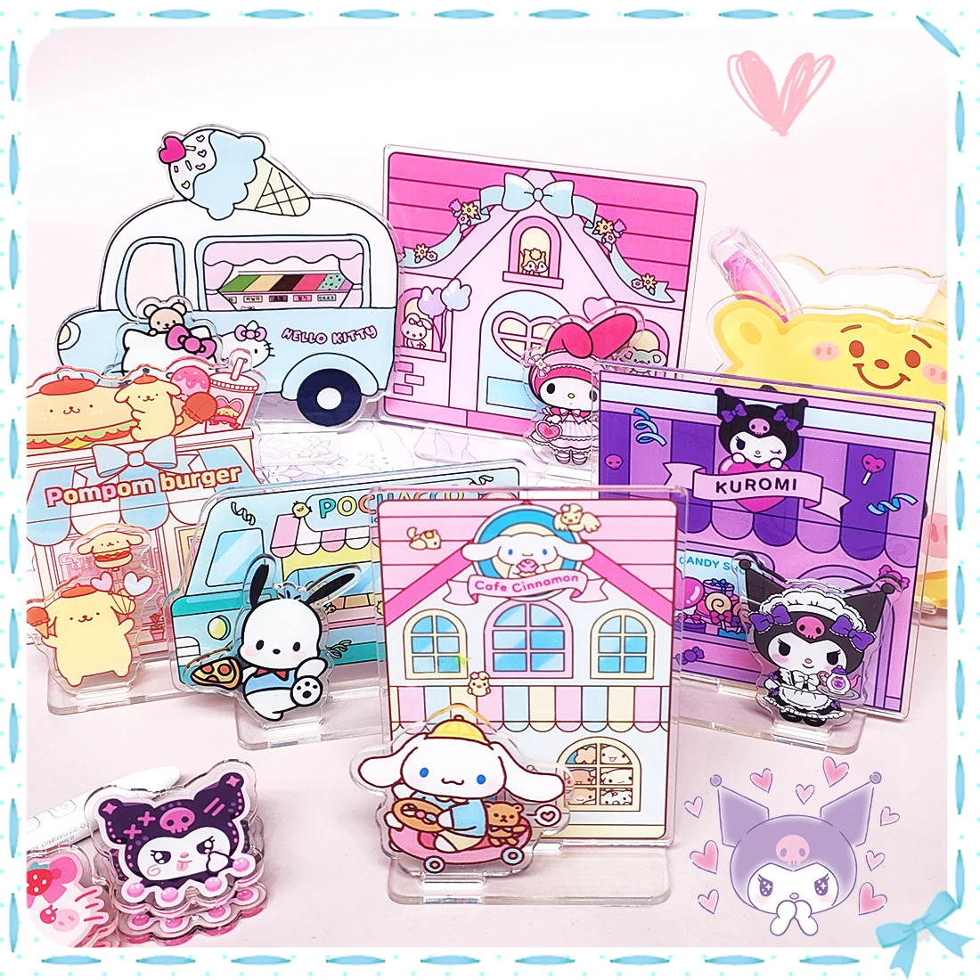 Sanrioed Tabletop Ornaments Kawaii Cartoon Decoration Anime My Melody Pochacco Cinnamoroll Hello Kitty Cute Kids Girls Gifts Toy
Sanrioed Tabletop Ornaments Kawaii Cartoon Decoration Anime My Melody Pochacco Cinnamoroll Hello Kitty Cute Kids Girls Gifts Toy