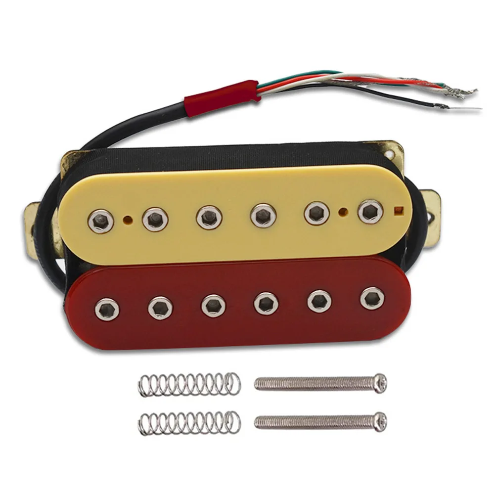 

Guitar Humbucker Double Coil Neck Bridge Pickups With Screws Springs For SQ ST LP Electric Guitars Humbucker Guitar Parts