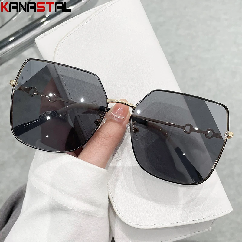 

Women Luxury Polarized Sunglasses Men High Quality Mirror Sun Glasses Square Eyeglasses Frames Traveling Beach Anti-UV Eyewear