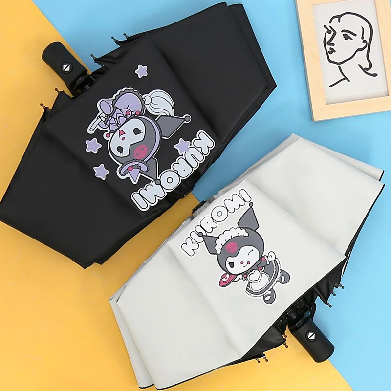 Sanrio Automatic Kuromi Umbrella Rain and Shine Boys Girls Cute Cartoon Folding Umbrella Sunscreen Vinyl Uv Protection Students
Sanrio Automatic Kuromi Umbrella Rain and Shine Boys Girls Cute Cartoon Folding Umbrella Sunscreen Vinyl Uv Protection Students