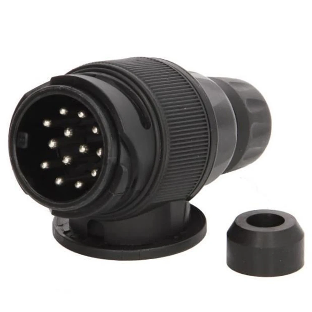 Euro 13 Pin RV Plug 13 Pole Trailer Short Connector Replacement Part Accessories Black Car Acesssories
Euro 13 Pin RV Plug 13 Pole Trailer Short Connector Replacement Part Accessories Black Car Acesssories