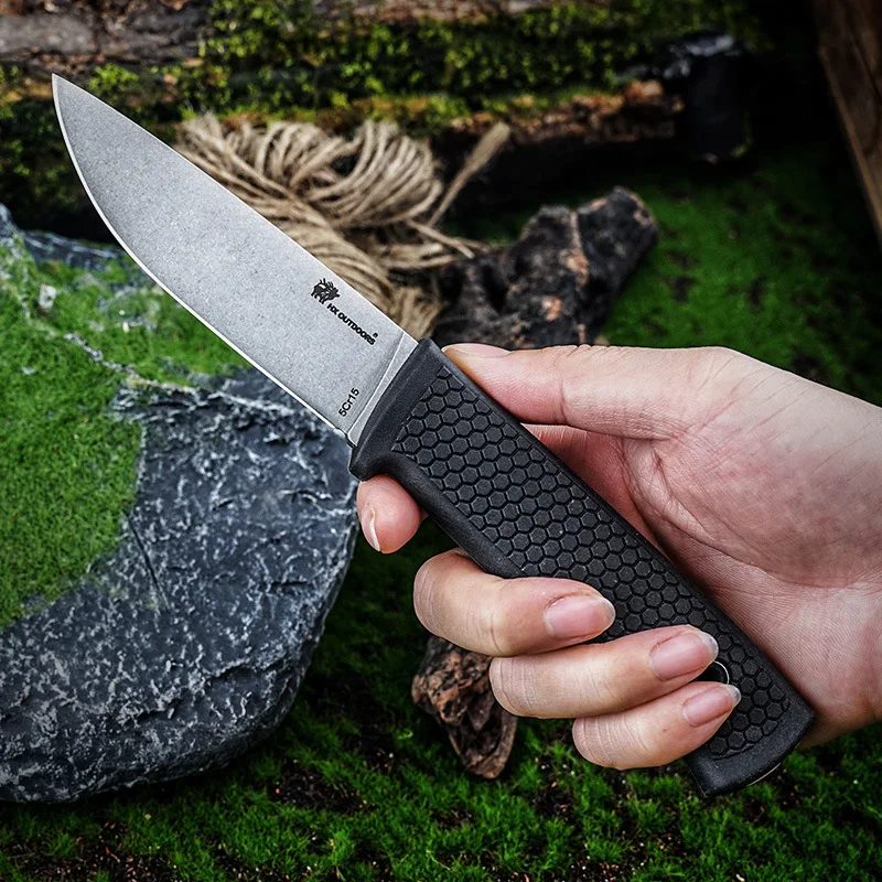 

Outdoor Crossing Straight Knife Survival Knife Outdoor Camping Knife High Sharpness and Hardness