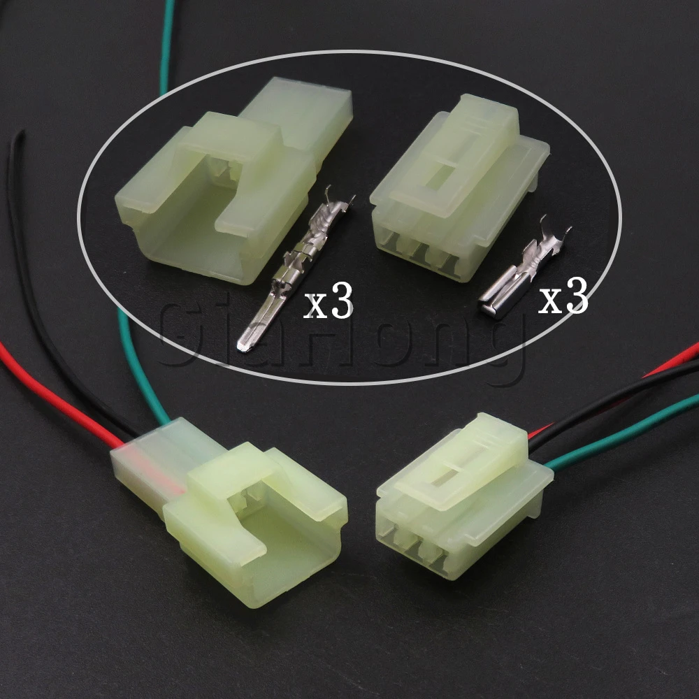 1 Set 3 Ways 6090-1131 6090-1136 Starter Car Cable Socket Automobile Plastic Housing Unsealed Connector with Terminal
1 Set 3 Ways 6090-1131 6090-1136 Starter Car Cable Socket Automobile Plastic Housing Unsealed Connector with Terminal