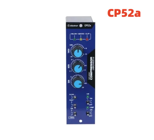 Alctron CP52a модульный компрессор/ограничитель серии 500 одноканальный с режимами сжатия и комплексным измерением
Alctron CP52a модульный компрессор/ограничитель серии 500 одноканальный с режимами сжатия и комплексным измерением
