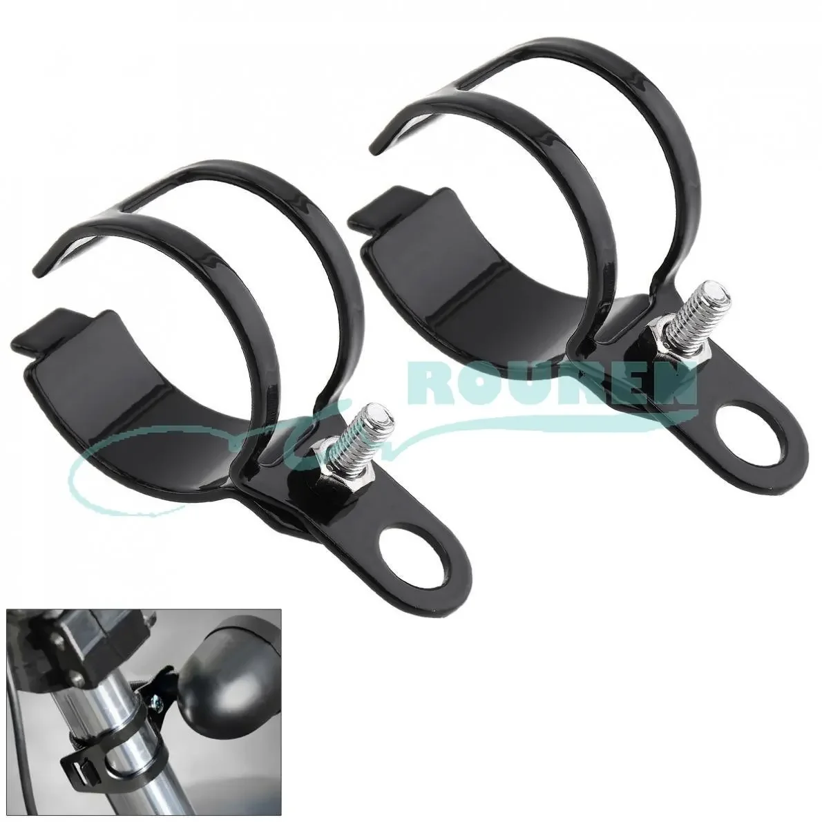 2PCS Motorcycle Accessories Universal Turn Signal Front Fork Shock Absorber Clamps Light Holder Lamp Mount Bracket 30mm-43mm
2PCS Motorcycle Accessories Universal Turn Signal Front Fork Shock Absorber Clamps Light Holder Lamp Mount Bracket 30mm-43mm