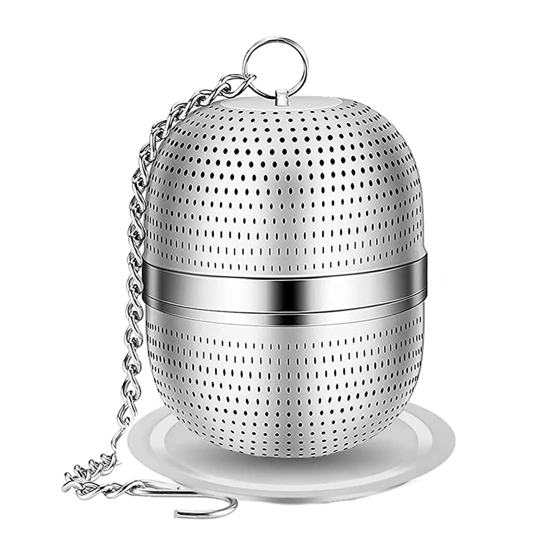 

Tea Infuser, Stainless Steel Tea Strainer, Ball Mesh Tea Strainer, for Tea, Spices and Most Cups and Teapots