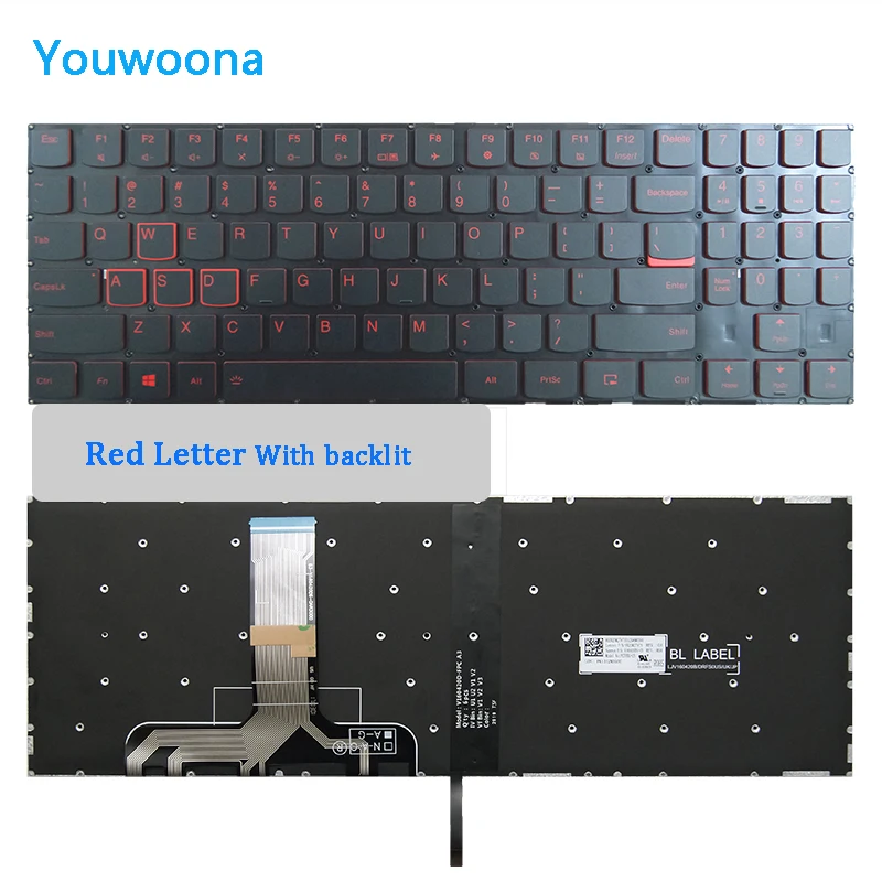 New ORIGINAL Laptop Keyboard For LENOVO Legion Y7000 Y7000P 2019 Y530 Y540-15ICH/IRH New ORIGINAL Laptop Keyboard For LENOVO Legion Y7000 Y7000P 2019 Y530 Y540-15ICH/IRH