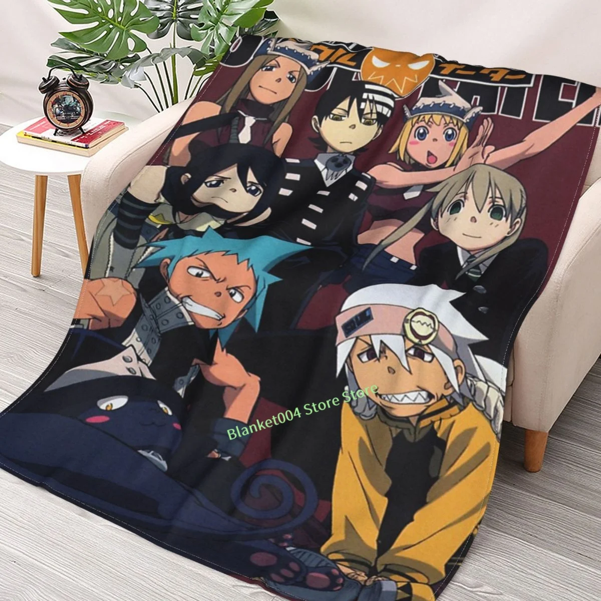 Soul Eater Throw Blanket 3D printed sofa bedroom decorative blanket children adult Christmas gift
Soul Eater Throw Blanket 3D printed sofa bedroom decorative blanket children adult Christmas gift