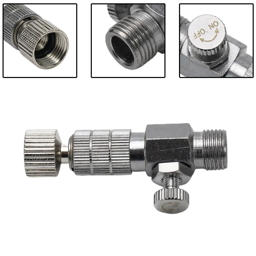 1pc 4.5cm Airbrush Adapter Hose Quick Release Disconnect Release Coupling Connecter Alloy Spray Adapter Fittings Pneumatic Tool
1pc 4.5cm Airbrush Adapter Hose Quick Release Disconnect Release Coupling Connecter Alloy Spray Adapter Fittings Pneumatic Tool