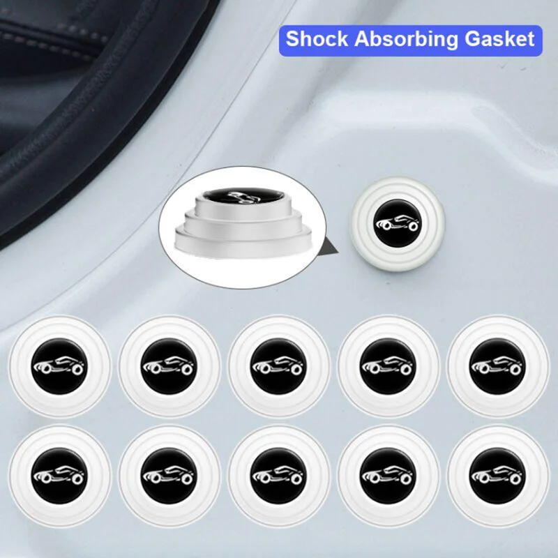 10PCS Car Door Bumper Protector Stickers Universal Shock Absorbing Mute Shock Noise Gaskets Bumper Protector for Cars Trucks SUV
10PCS Car Door Bumper Protector Stickers Universal Shock Absorbing Mute Shock Noise Gaskets Bumper Protector for Cars Trucks SUV
