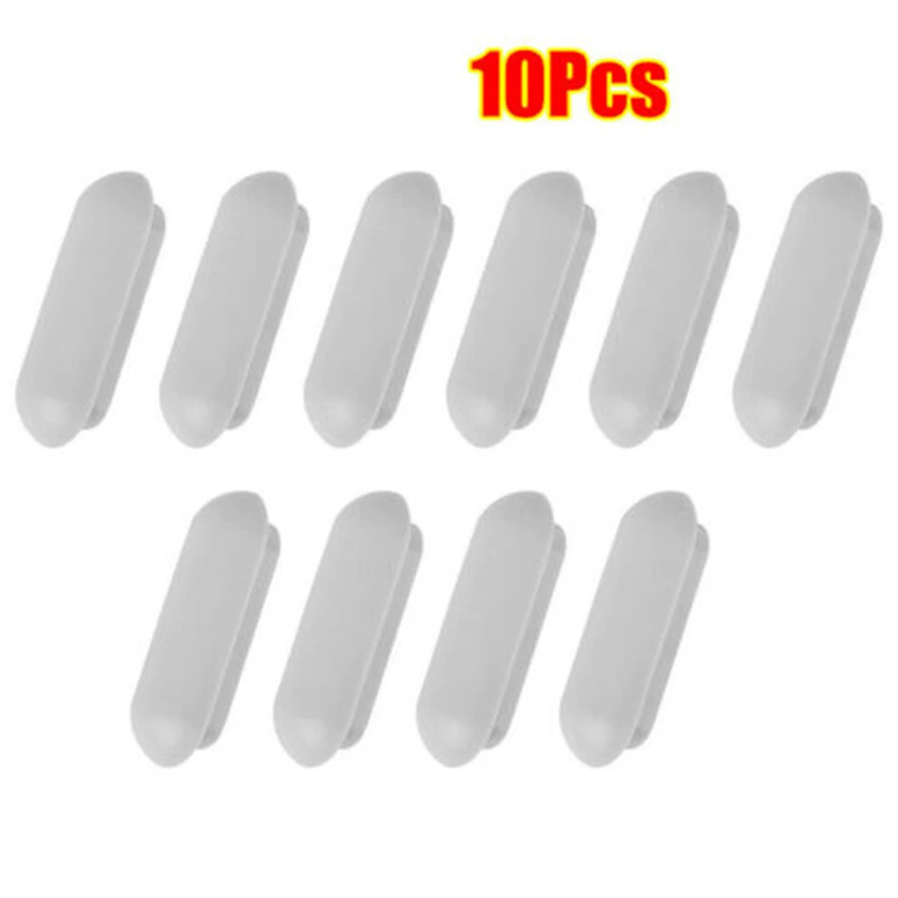 

10 Pcs Toilet Seat Buffer Toilet Seats Bumpers Seat Top Cover Cushion Stopper White Bathroom Accessories Gaskets